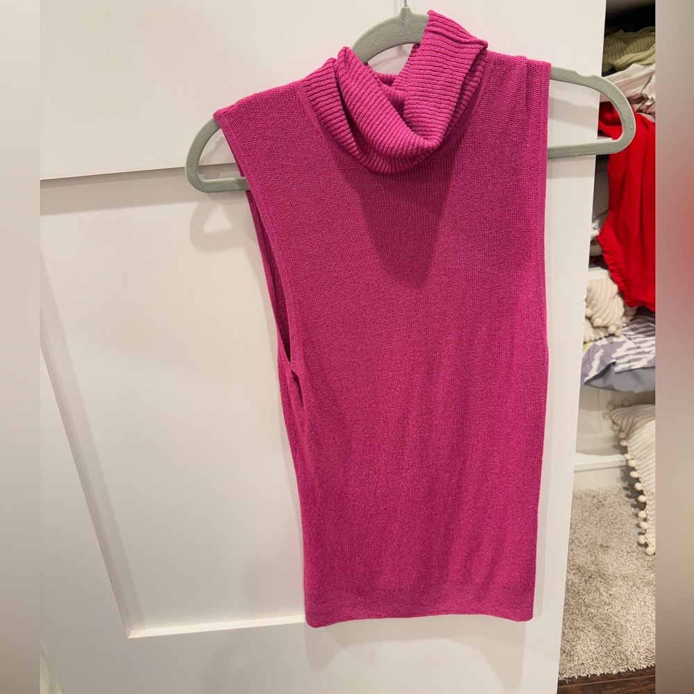 Lagence shimmer sleeveless top